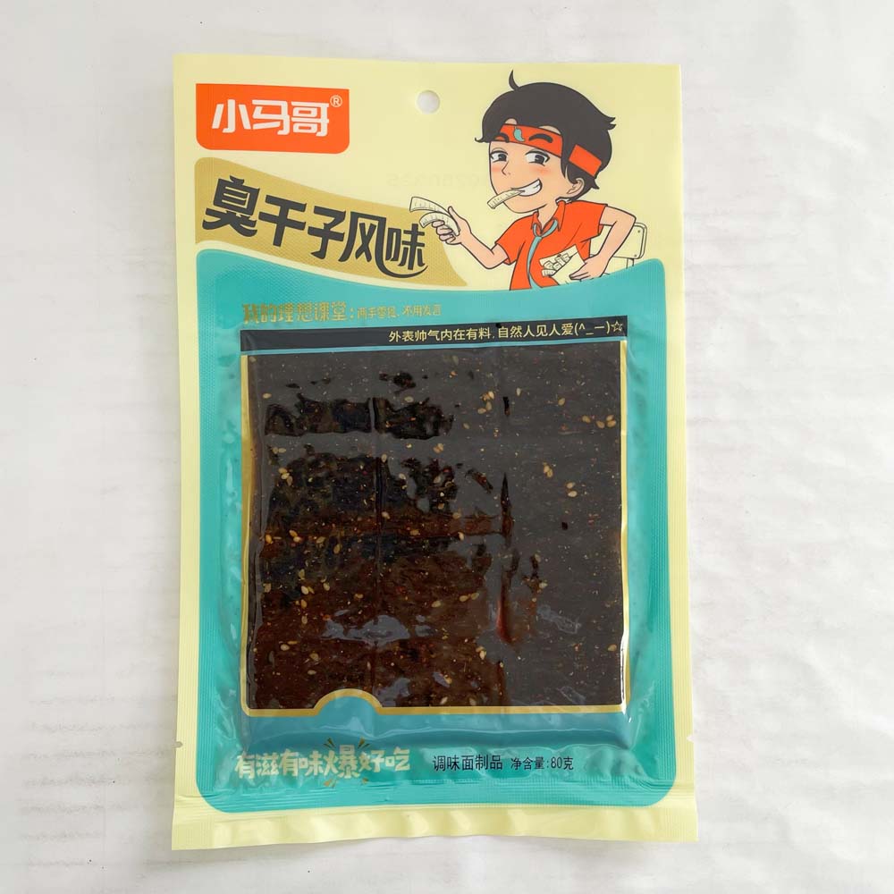 小馬哥 臭干子风味 80g 辣条