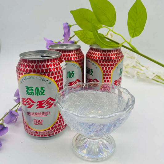 珍珍荔枝饮料东北怀旧碳酸饮料低热量0脂肪网红汽水气泡水330ml