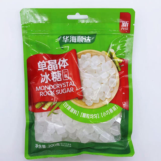 華海順達 白氷糖 200g 白冰糖