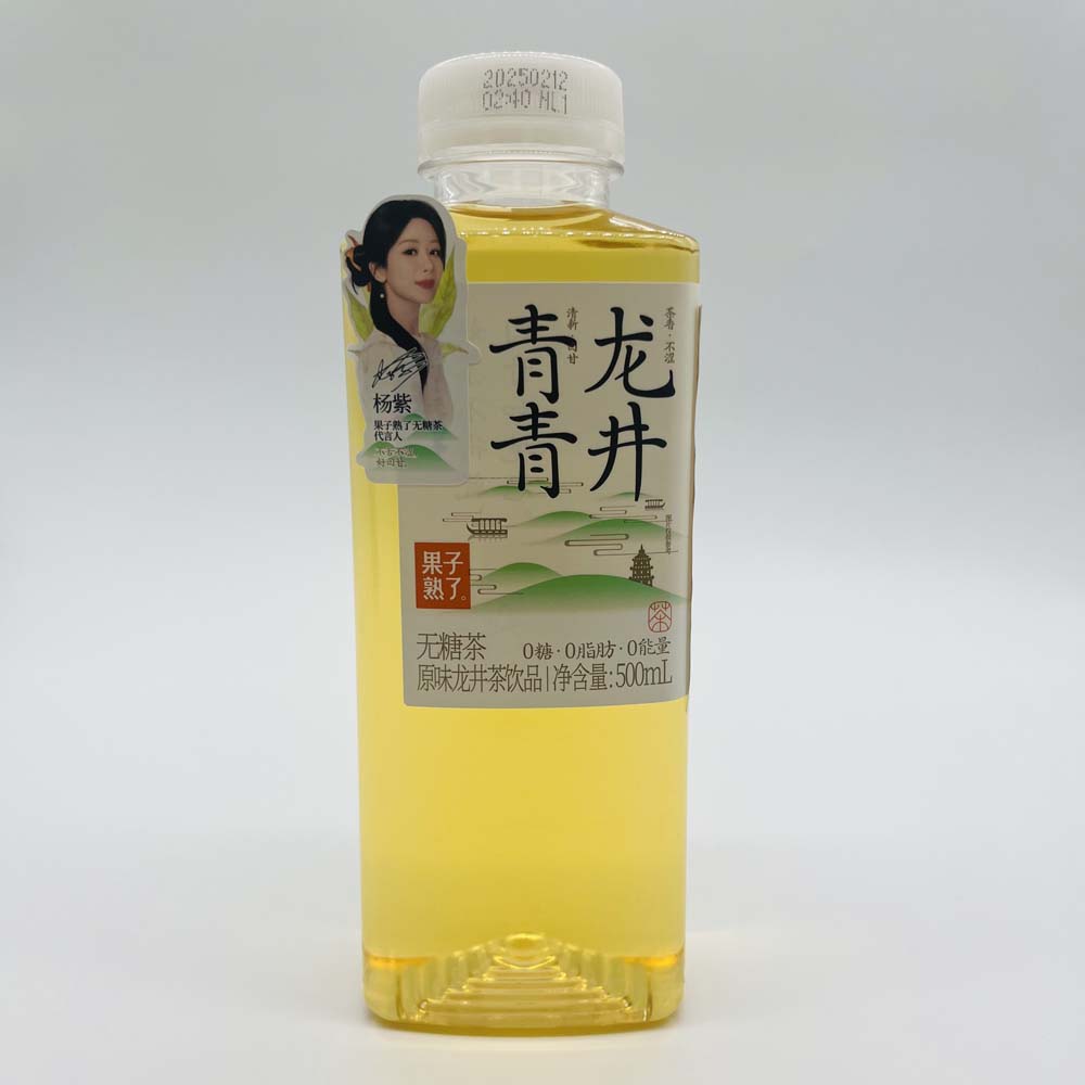 果子熟了青青龍井 原味龍井茶500ml