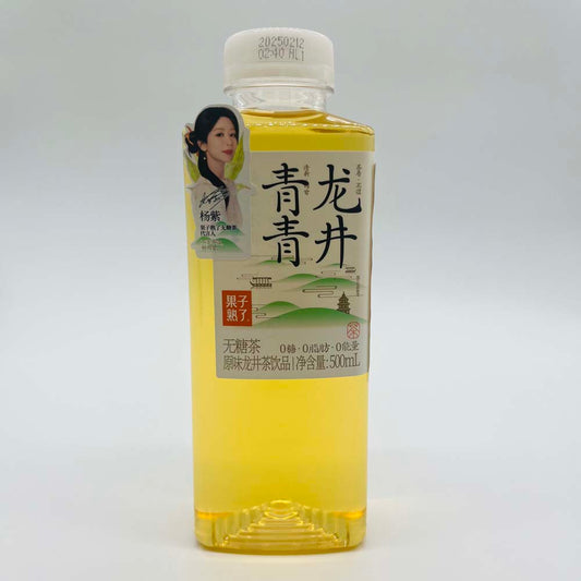 果子熟了青青龍井 原味龍井茶500ml
