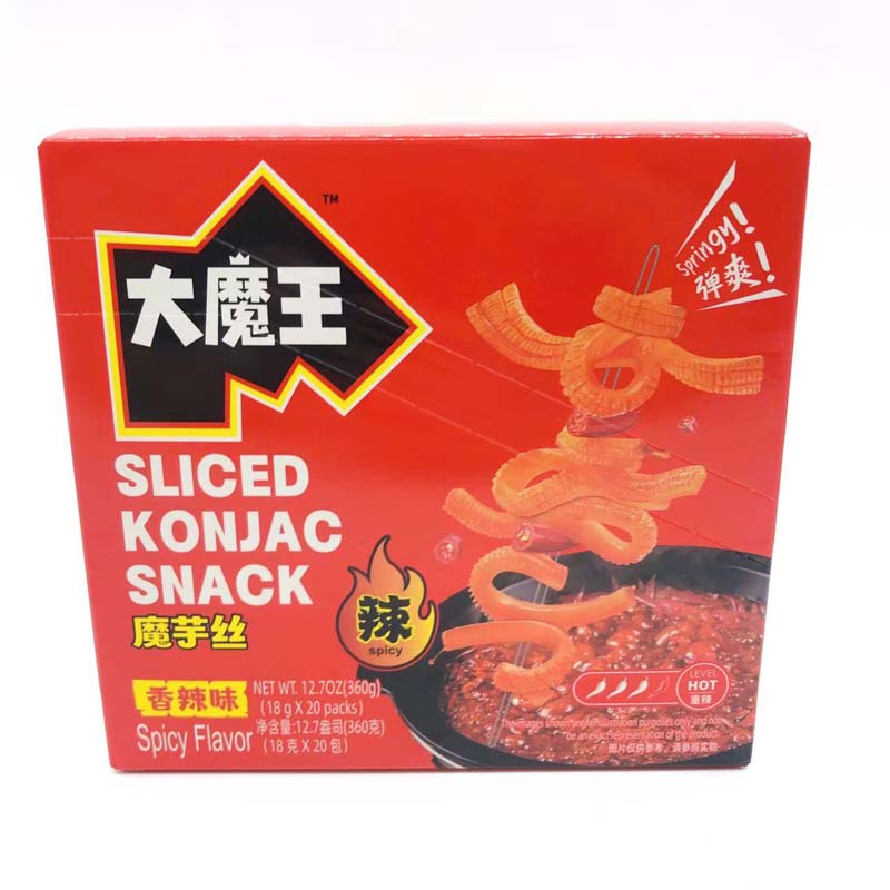 大魔王 魔芋絲 香辣味 18g