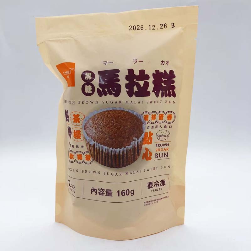 奇美黑糖馬拉糕 80gX2個  台湾产
