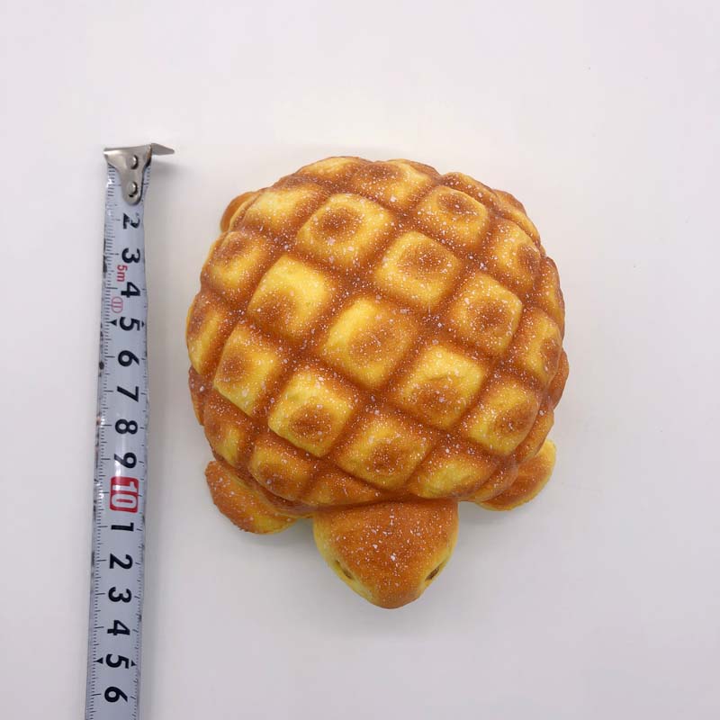 爆款仿真吐司面包解压发泄慢回弹创意礼物玩具 可爱软糯捏捏乐 解压神奇 哈密瓜面包的味道 小金龟 4个装包邮价格（冲绳，北海道除外）