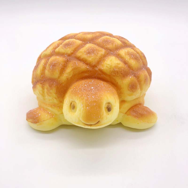 爆款仿真吐司面包解压发泄慢回弹创意礼物玩具 可爱软糯捏捏乐 解压神奇 哈密瓜面包的味道 小金龟 4个装包邮价格（冲绳，北海道除外）