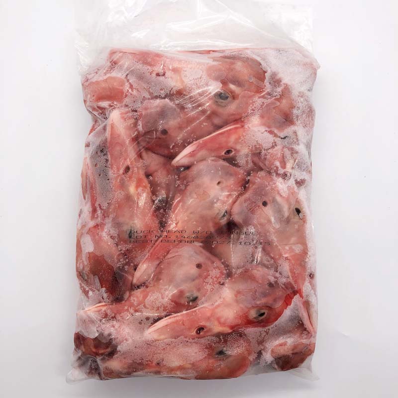 生鴨頭2千克 不带舌头