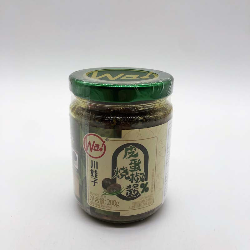 川娃子 皮蛋焼椒醤 200g