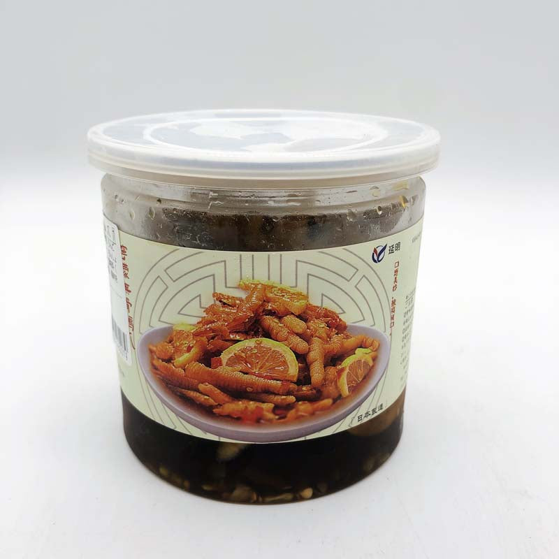 予約 延明 檸檬酸辣無骨鶏爪 380g 日本国内加工