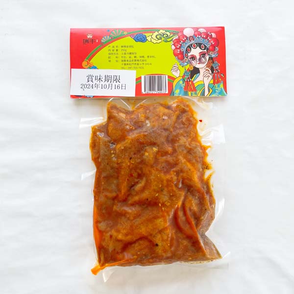 瑞豊 金銭肚 麻辣味 150g 日本国内加工 冷凍品