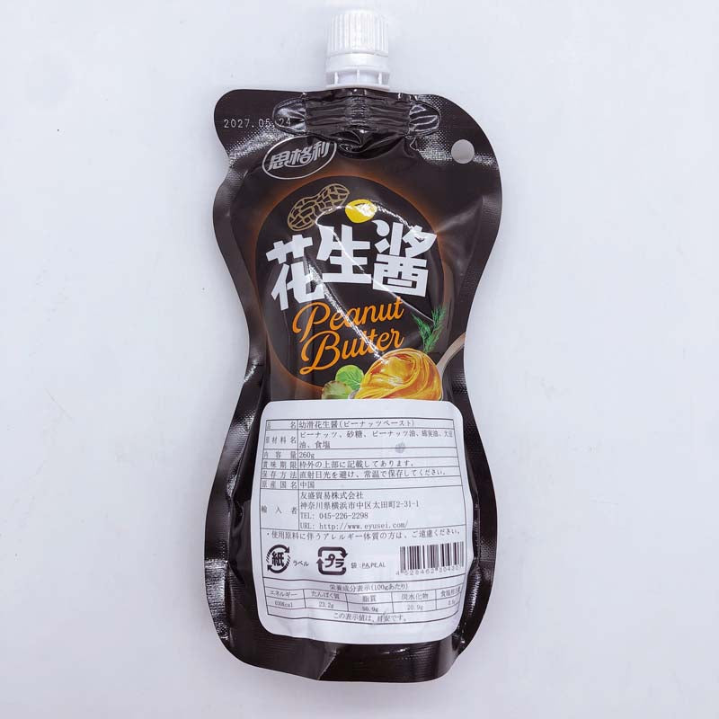 思格利 润滑花生醤　ピーナッツペースト260g