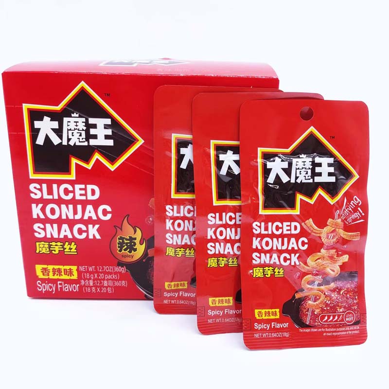 大魔王 魔芋絲 香辣味 18g