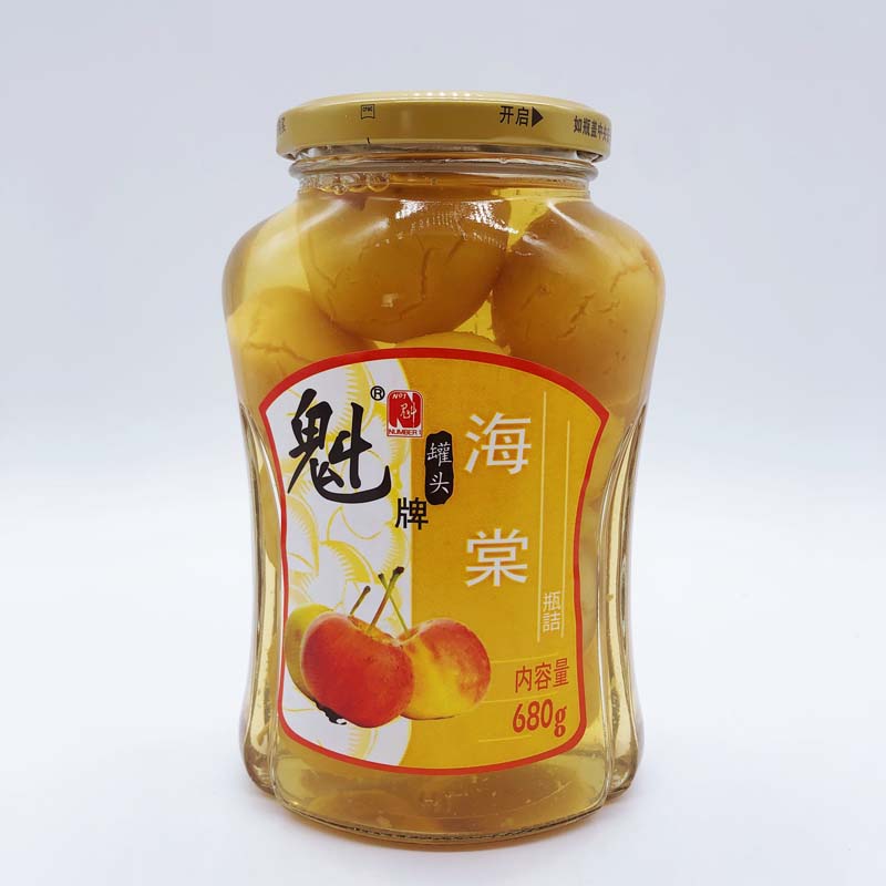 魁牌 海棠罐頭680g