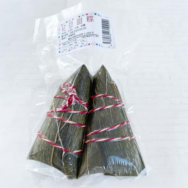 老師傅 紅豆甜粽2个入  原价555円 特价476円 日本国内加工 約300g