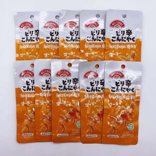 衛龍 魔芋爽 20g（麻辣味）橙色 素毛肚